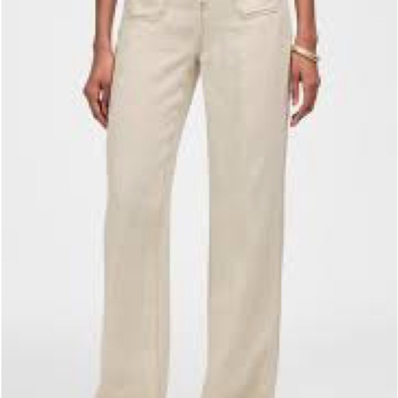 Pilcro Pants - Pilcro pull on front pocket pants like blue/mint color size small